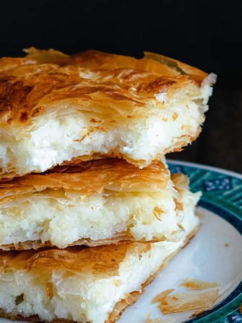 The Crispiest, Creamiest Greek Cheese Pie With Sesame (Tiropita) - Real ...