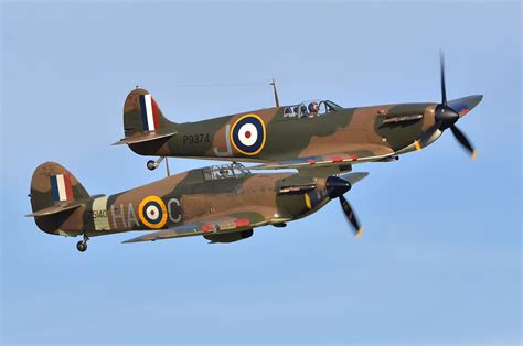 Spitfire vs. Hurricane: First RAF Combat of World War II