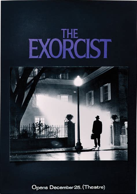 The Exorcist (Original poster maquette for the 1973 film) by [Film Maquettes] William Friedkin ...