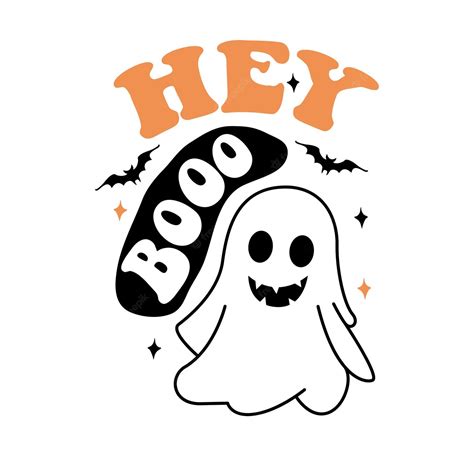 Premium Vector | Hey boo, halloween svg, halloween svg design ...