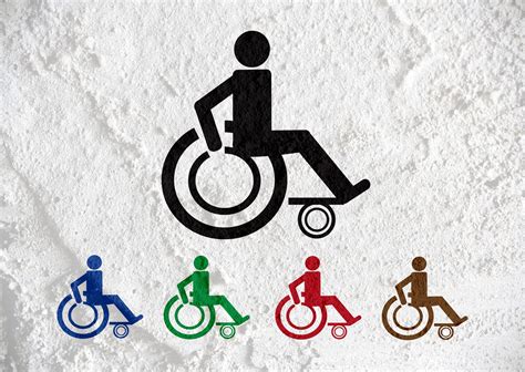 Restrooms For Wheelchair Handicap Icon Free Stock Photo - Public Domain ...