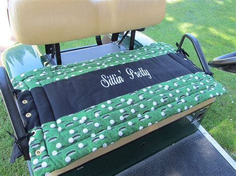 Golf Cart Seat Cover by Sittinprettycovers on Etsy