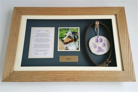 Pet Memorial Shadow Box Frame Personalised Pet Loss Gifts - Etsy