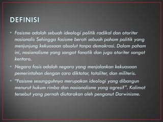 Fasisme | PPT | Free Download