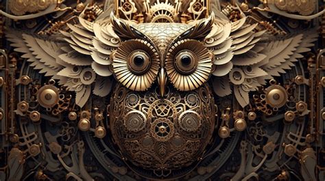 Premium AI Image | Mystic owl style intro barn stream peakpx wallpaper image AI generated art