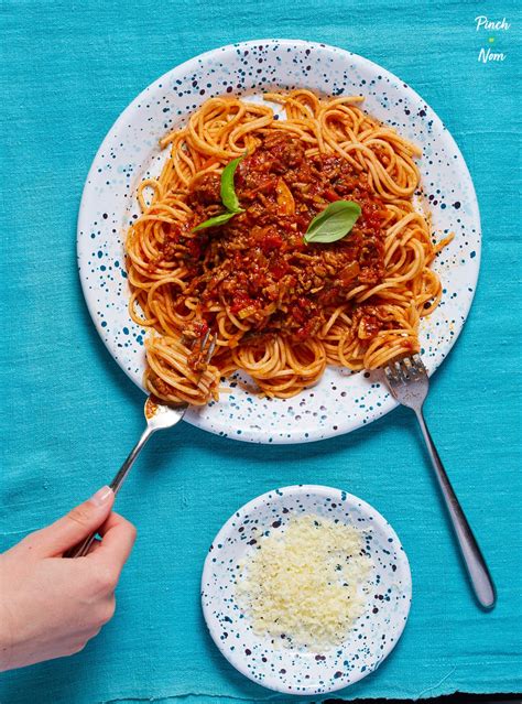 Spaghetti Bolognese - Pinch Of Nom