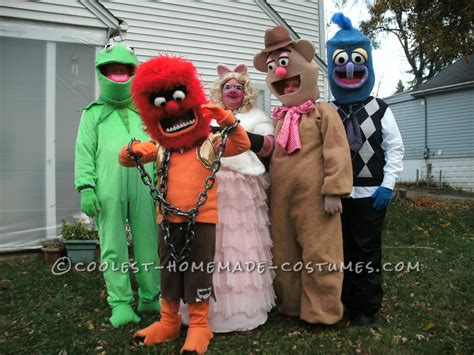 Coolest Homemade Muppets Group Costume