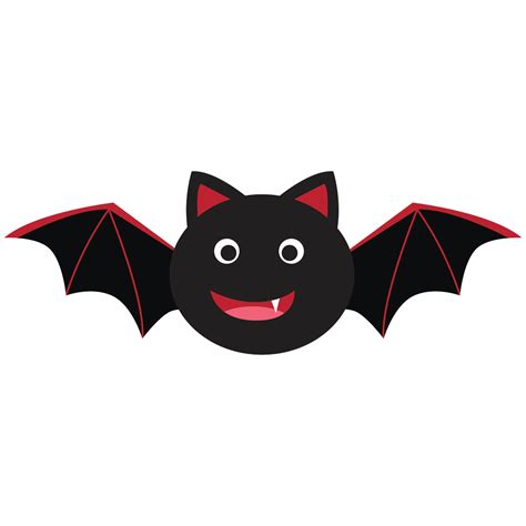 Cartoon Bat Clipart - Halloween Themes