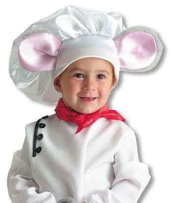 Ratatouille chef`s hat for children | Chef`s Hat for children with mouse ears | horror-shop.com