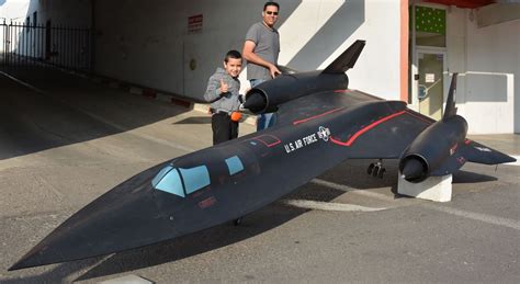 You don’t often see models of the SR-71 Blackbird, one of the most advanced spy planes used by ...