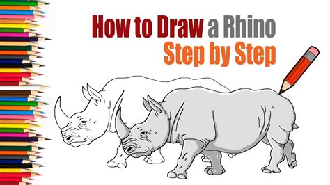 How To Draw A Rhino Really Easy Drawing Tutorial Drawing Tutorial Easy Easy Drawings – Theme Loader