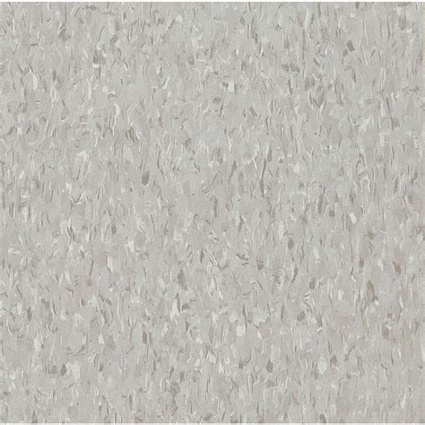 Armstrong Imperial Texture VCT 12 in. x 12 in. Sterling Standard Excelon Commercial Vinyl Tile ...