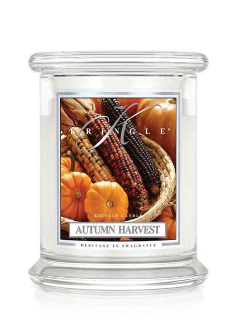 Autumn Harvest | Medium Classic Jar (14.5oz) 2-wick | Kringle Candle | Fall harvest, Harvest ...