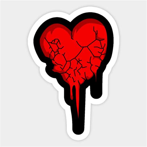 Broken Heart - Broken Heart - Sticker | TeePublic