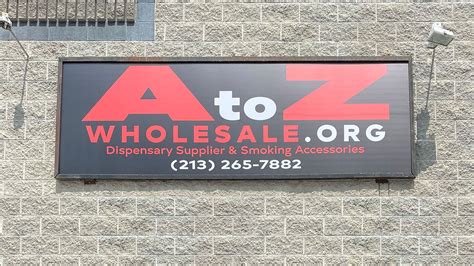 A to Z Wholesale outdoor light box signage | Front Signs