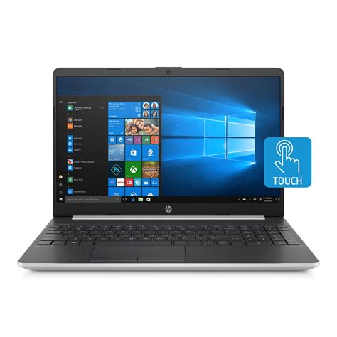 HP 15.6" Touchscreen, Intel Core i3-8145U, 8GB SDRAM, 1TB HDD, 15-dw0038wm Ghost Silver ...