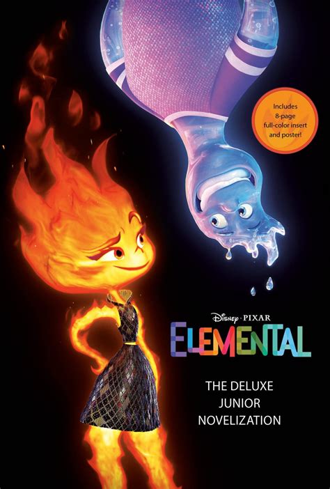 Numerous 'Elemental' Books Announced and Covers Revealed - Pixar Post