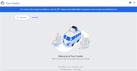 Google Tour Creator shuts down June 2021 - Virtual Tours - THETA 360 ...