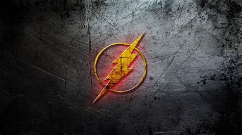 The Flash Logo Hd Wallpaper