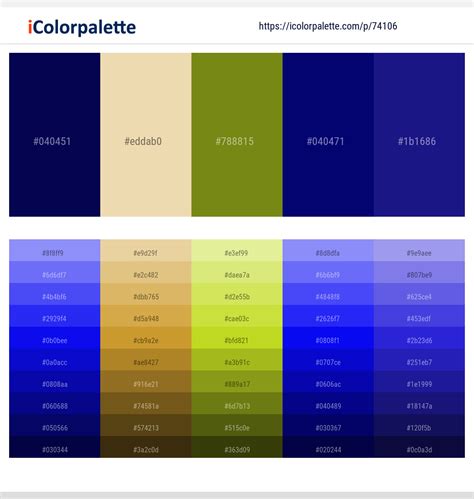 89 Blue Color Palettes | Curated collection of Color Palettes