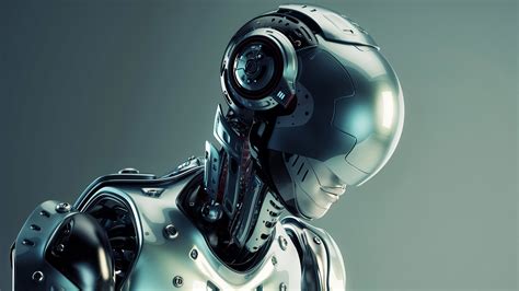 digital Art, Robot, 3D, Technology, Futuristic, Science Fiction, Metal ...