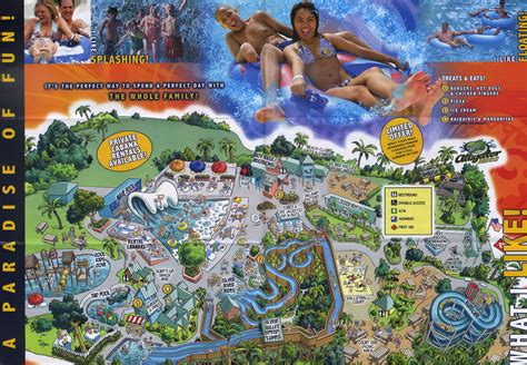 Wild Waters Map and Brochure (2009 - 2011) | ThemeParkBrochures.net