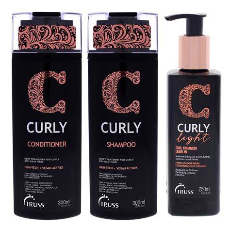 Truss Curly Shampoo and Conditioner and Light Cream Kit - Walmart.com