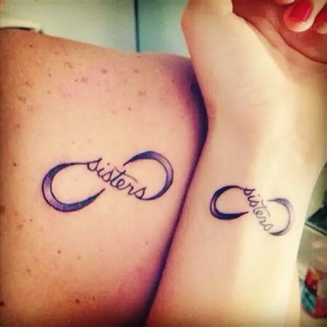 40 Inseparable Sisters Infinity Tattoo You'll Love to See