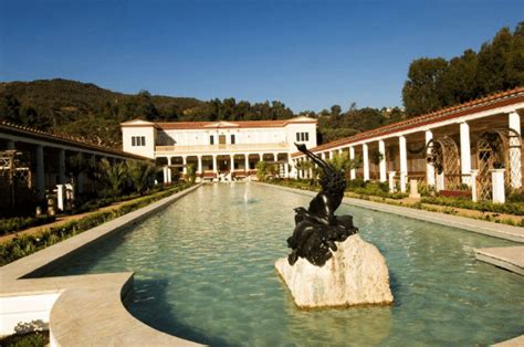 The J. Paul Getty Museum at the Getty Villa in Malibu, California (The... | Download Scientific ...