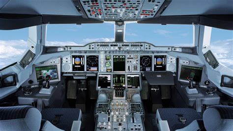 Airbus A380 Cockpit Wallpapers HD - Wallpaper Cave