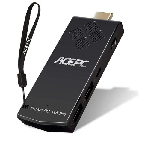 Mini PC Stick computer portable ACEPC W5 Pro 2GB DDR3 32GB Windows 10 licenced Intel Atom ...