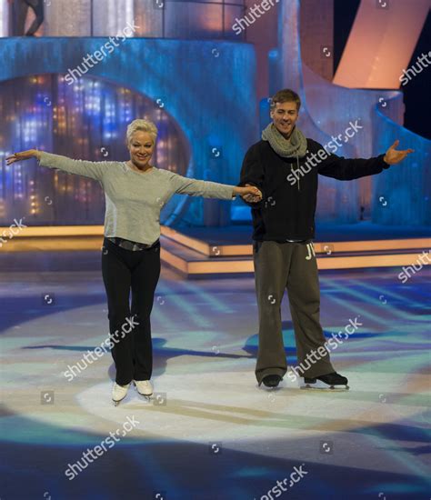 Behind Scenes Denise Welch Dancing Partner Editorial Stock Photo - Stock Image | Shutterstock