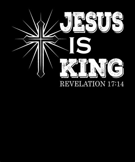 Jesus is King Novelty Scripture Bible Verses Christian Digital Art by ...