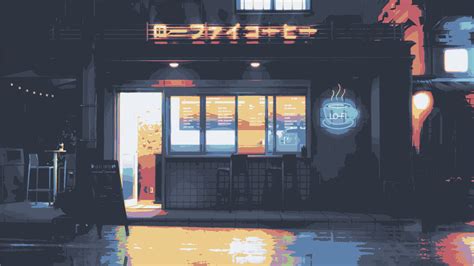 Lofi Cafe(1920x1080) With ImageGoNord : MinimalWallpaper