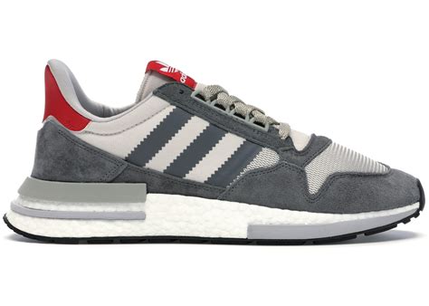 adidas ZX 500 RM Grey Four Scarlet - B42204