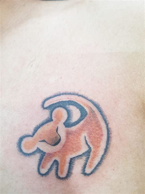 Finally done,,, simba lion king remember who are... | New tattoo designs, Lion king tattoo, King ...