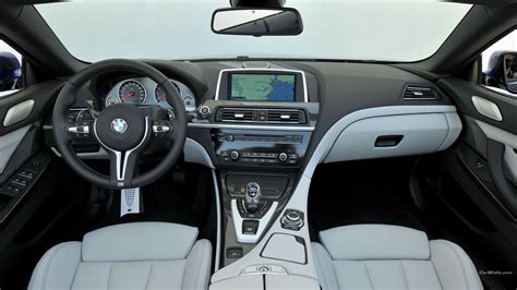 Black and gray BMW vehicle interior, BMW M6, Convertible, BMW, car interior HD wallpaper ...