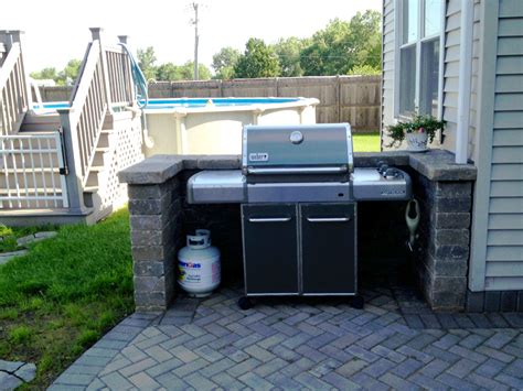 Diy Outdoor Built In Grill