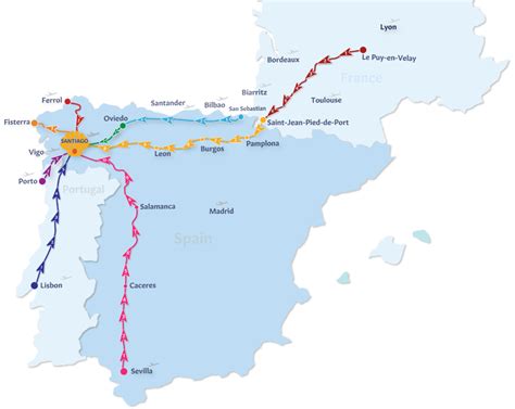 El Camino de Santiago Tours | Walking Pilgrimages | Follow the Camino Camino Routes, Camino ...