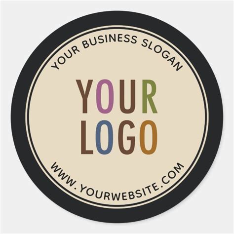 Custom Promotional Business Stickers Company Logo | Zazzle.com