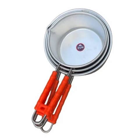 Aluminium Saucepan Set, Round, Capacity: 1 Ltr at Rs 275/kg in Nadiad ...