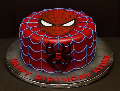 How To Make A Simple Spider Man Cake - Design Talk