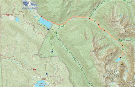 Hiking Crater & Mirror Lake - Indian Peaks Wilderness, Colorado