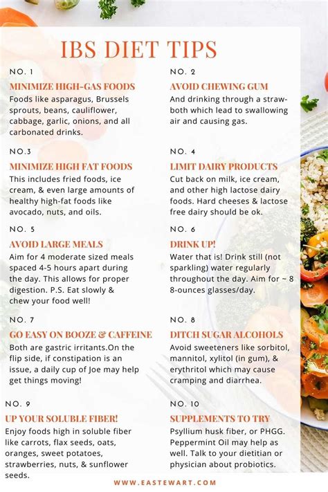 IBS 101: What to Eat + a Free IBS Diet Sheet - EA Stewart, RDN