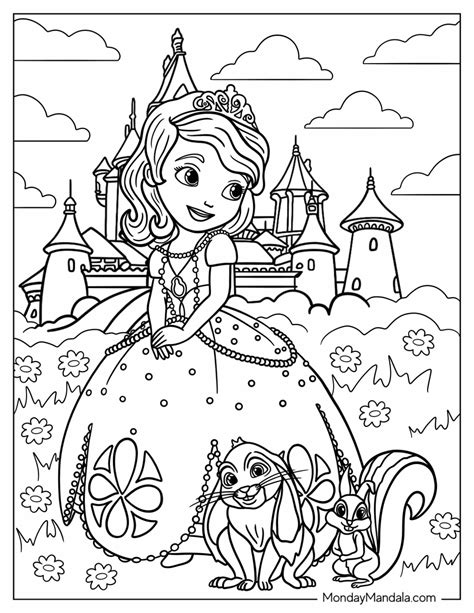 20 Sofia The First Coloring Pages (Free PDF Printables)