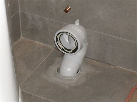 chigwell flat reno: toilet waste pipe