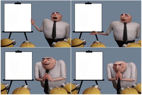 Gru Presentation Meme Template Printable Word Searches | The Best Porn Website