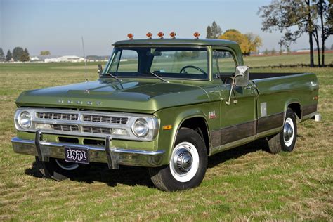 No Reserve: 1971 Dodge D200 Adventurer SE Camper Special for sale on BaT Auctions - sold for ...