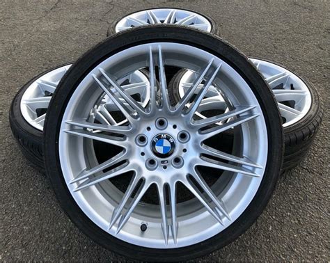 BMW 19” MV4 ALLOYS & NEW BRIDGESTONE TYRES BMW 3 SERIES ALLOY WHEELS E90 E91 E92 | in ...