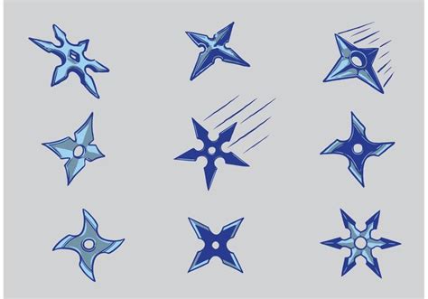 Free Ninja Throwing Stars Vectors - Download Free Vector Art, Stock Graphics & Images